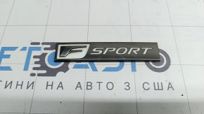 Эмблема надпись "F Sport" двери багажника Lexus UX200 UX250h 19-21