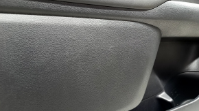 Panou ușă stânga față negru pentru Lexus UX200 UX250h 19-26, cotieră din piele neagră cu mâner, zgârieturi