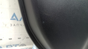 Panou ușă spate stânga pentru Lexus UX200 UX250h 19-26 negru, cotieră din piele neagră, cu mâner, zgârieturi, plastic alb