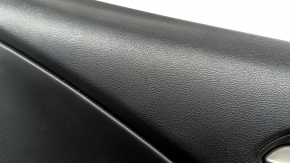 Panou ușă spate stânga pentru Lexus UX200 UX250h 19-26 negru, cotieră din piele neagră, cu mâner, zgârieturi, plastic alb