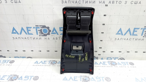 Накладка центральной консоли задняя Lexus UX 19-26 черная, царапины