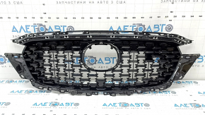 Решетка радиатора grill Mazda CX-5 22-25 Black под радар, сломано крепление