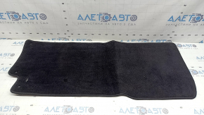 Covoraș portbagaj stânga din material textil pentru Toyota Highlander 20-25, negru, hibrid