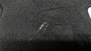 Covoraș din material textil pentru al doilea rând de scaune Toyota Highlander 20-26, negru, necesită curățare chimică