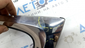 Bandă ușă spate stânga superioară pentru Lexus UX 19-26, cromată, zgârieturi