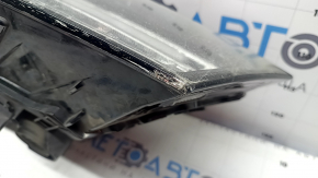 Ansamblu far LED dreapta față Audi Q7 16-19, microfisuri, ciobire, crăpături