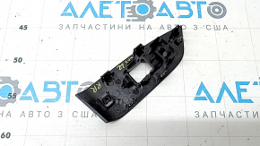 Ornamente pentru controlul lunetei spate dreapta Mazda CX-5 17-25, negru lucios, zgârieturi