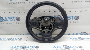 Volan Lexus UX200 UX250h 19-21 îmbrăcat în piele, negru cu cusături roșii, F-Sport, încălzit, cu padele pentru schimbarea treptelor de viteză, cu butoane de control