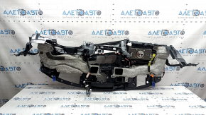 Bord negru Lexus UX200 UX250h 19-22 cu cusături roșii și airbag