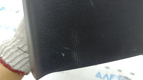 Ornamente consolei centrale spate negre pentru Mazda CX-5 17-25 cu guri de aerisire, zgârieturi