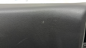 Ornamente consolei centrale spate negre pentru Mazda CX-5 17-25 cu guri de aerisire, zgârieturi