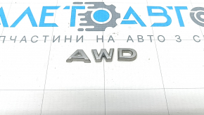 Эмблема надпись AWD двери багажника Mazda CX-5 22-25 тип 2