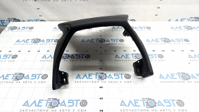 Ornamente superioare panou de bord pentru Lexus UX 19-26, piele neagră, cu dopuri, elemente de fixare rupte