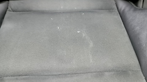 Водительское сидение Mazda CX-5 19-23 с airbag, электрическое, кожа черная комбинированная с алькантарой, серая строчка, подогрев, под чистку, примято, царапины на накладке