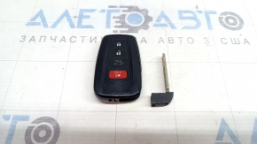 Ключ smart Toyota Highlander 20-22 4 кнопки, hybrid, тычки, царапины