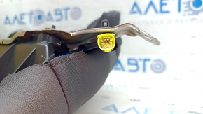 Airbag pentru bancheta spate stânga a unui Toyota Camry v70 18-24, material textil gri, curățabil chimic