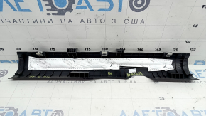 Накладка порога внутренняя передняя левая Kia Sorento 21-26 HEV, PHEV черная, царапины