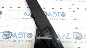 Ornamente ușă spate stânga pentru Kia Sorento 21-26 HEV, PHEV, negru lucios, lipite