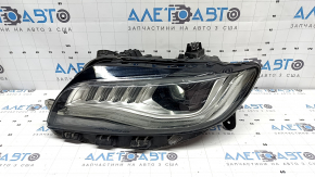 Фара передняя левая в сборе Lincoln MKZ 17-19 level 7, LED тип 2, сколы, под полировку, паутинка