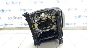 Scaun stânga, rândul 2, pentru Kia Sorento 21-24 HEV, PHEV, perforat, piele gri, încălzit, curățabil chimic
