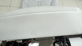 Scaun stânga, rândul 2, pentru Kia Sorento 21-24 HEV, PHEV, perforat, piele gri, încălzit, curățabil chimic