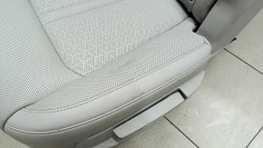 Scaun stânga, rândul 2, pentru Kia Sorento 21-24 HEV, PHEV, perforat, piele gri, încălzit, curățabil chimic