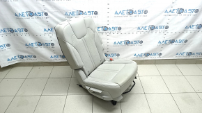 Loc dreapta, rândul 2, Kia Sorento 21-24 HEV, PHEV perforat, piele gri, încălzit, curățabil chimic, cutat