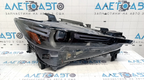 Фара передняя правая Mazda CX-5 17-20 AFS, LED, желтый отражатель