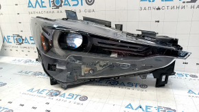 Фара передняя правая Mazda CX-5 17-20 AFS, LED, желтый отражатель