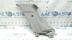 Накладка задней стойки перед форточкой правая Kia Sorento 21-26 HEV, PHEV серая, потерта