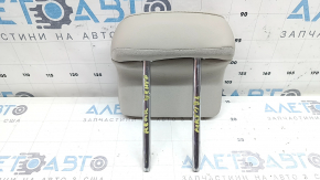 Tetieră centrală pe rândul 2, Ford Fusion mk5 17-20 Platinum, piele gri