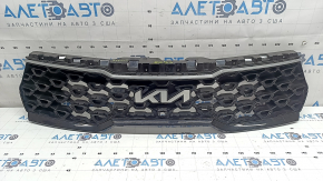Решетка радиатора grill в сборе Kia Sorento 22-24 HEV, PHEV под камеру