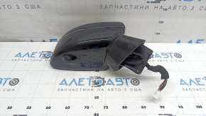 Зеркало боковое правое в сборе Kia Sorento 21-26 7+2 пинов, поворотник, подогрев, BSM, камера, синий с черным
