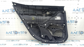 Capacul usii spate dreapta Toyota Camry v70 18- gri inchis cu insertie de plastic gri inchis, cotiera din cauciuc