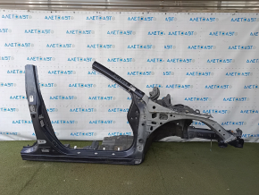 Четверть передняя правая Subaru Outback 15-17 отпилена, с центарльной стойкой, графит, тычки