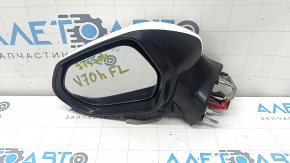 Зеркало боковое левое в сборе Toyota Camry v70 18-24 3 пина, белое