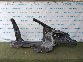 Panou lateral stânga față Ford Fusion mk5 13-20 tăiat cu tăietură, cu stâlp central, grafit, funduri