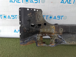 Задняя панель Hyundai Tucson 22-26 2.5 отпилена, черная, обгорела
