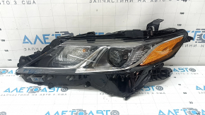 Фара передняя левая Toyota Camry v70 18-20 галоген + LED, под полировку