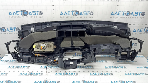 Торпедо передняя панель с AIRBAG Toyota Camry v70 18-20 черная