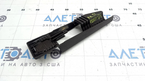 Ornamente glisante scaun pasager față dreapta Lincoln MKZ 13-20, maro, cu mufă