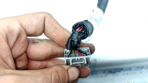 Зеркало боковое правое в сборе Lincoln MKZ 17-20 11 пинов, поворотник, подогрев, проекция, хром, белое с хром