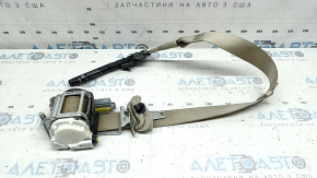 Centură de siguranță pasager cu pretensionator și acționare rapidă, Lincoln MKZ 17-20, bej, curățabilă chimic