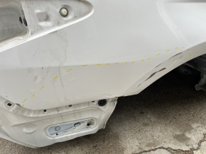 Aripă spate dreapta Toyota Camry v70 18-24 fără BSM, pe caroserie, albă, lovită