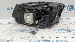 Фара передняя правая голая Audi Q5 8R 13-17 ксенон, повреждение водой, сломана направляйка и крепление