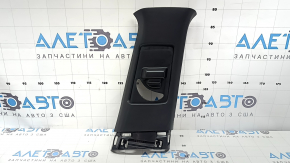 Ornamente montan central Honda Accord 2023-2026, curea superioară, dreapta, negru, zgârieturi