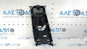Ornamente montan central Honda Accord 2023-2026, curea superioară, dreapta, negru, zgârieturi