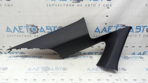 Ornament lunetă Honda Accord 2023-26, stânga, partea superioară, negru, uzat