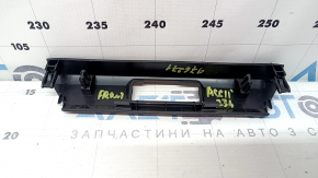 Ornamente consolei centrale superioare față Honda Accord 2023-2026, negre, zgârieturi