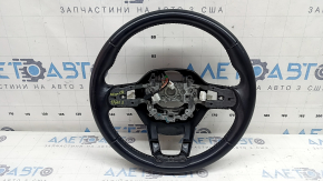 Volan gol pentru Honda Accord 23-26, piele neagră, cu pernă spate, zgârieturi, zgârieturi